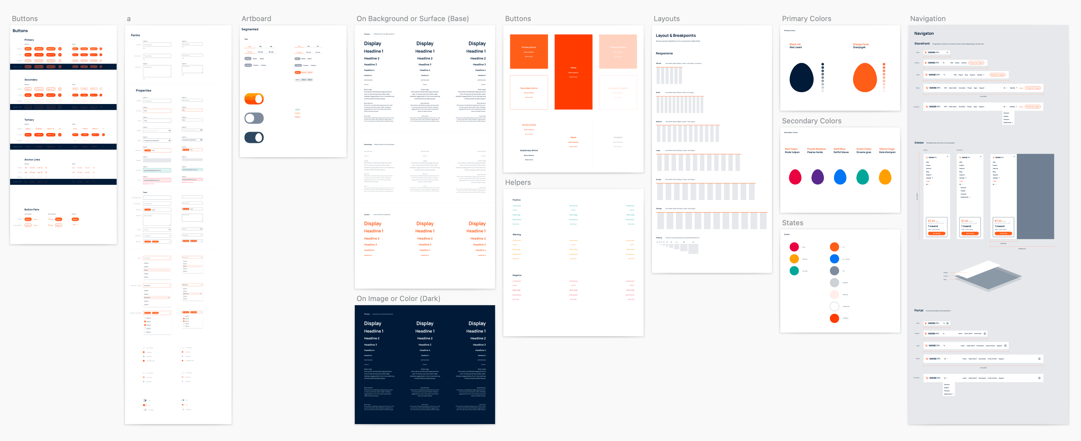 GOOSE VPN Design System